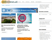 Tablet Screenshot of oekonews.at
